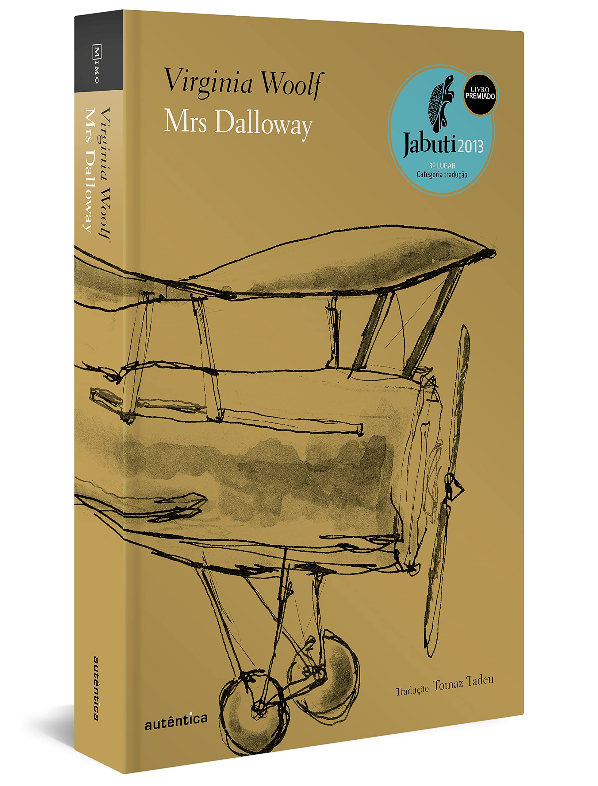 洋書 The Woven Mystery Mrs Dalloway 2ª edição (Capa Dura) - Vencedor do Prêmio Jabuti